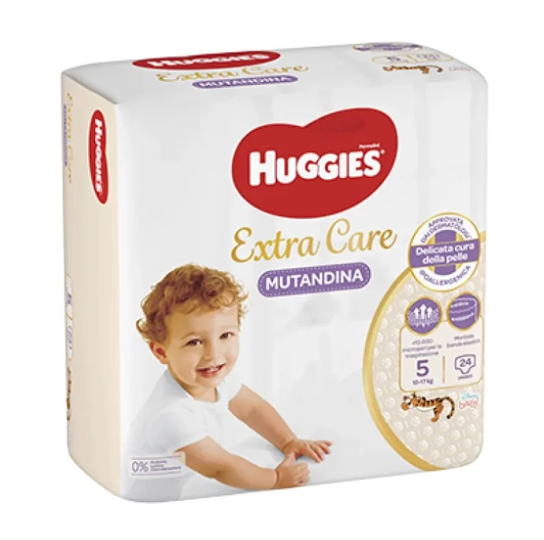 HUGGIES EXTRA CARE TAGLIA 5 24 PEZZI