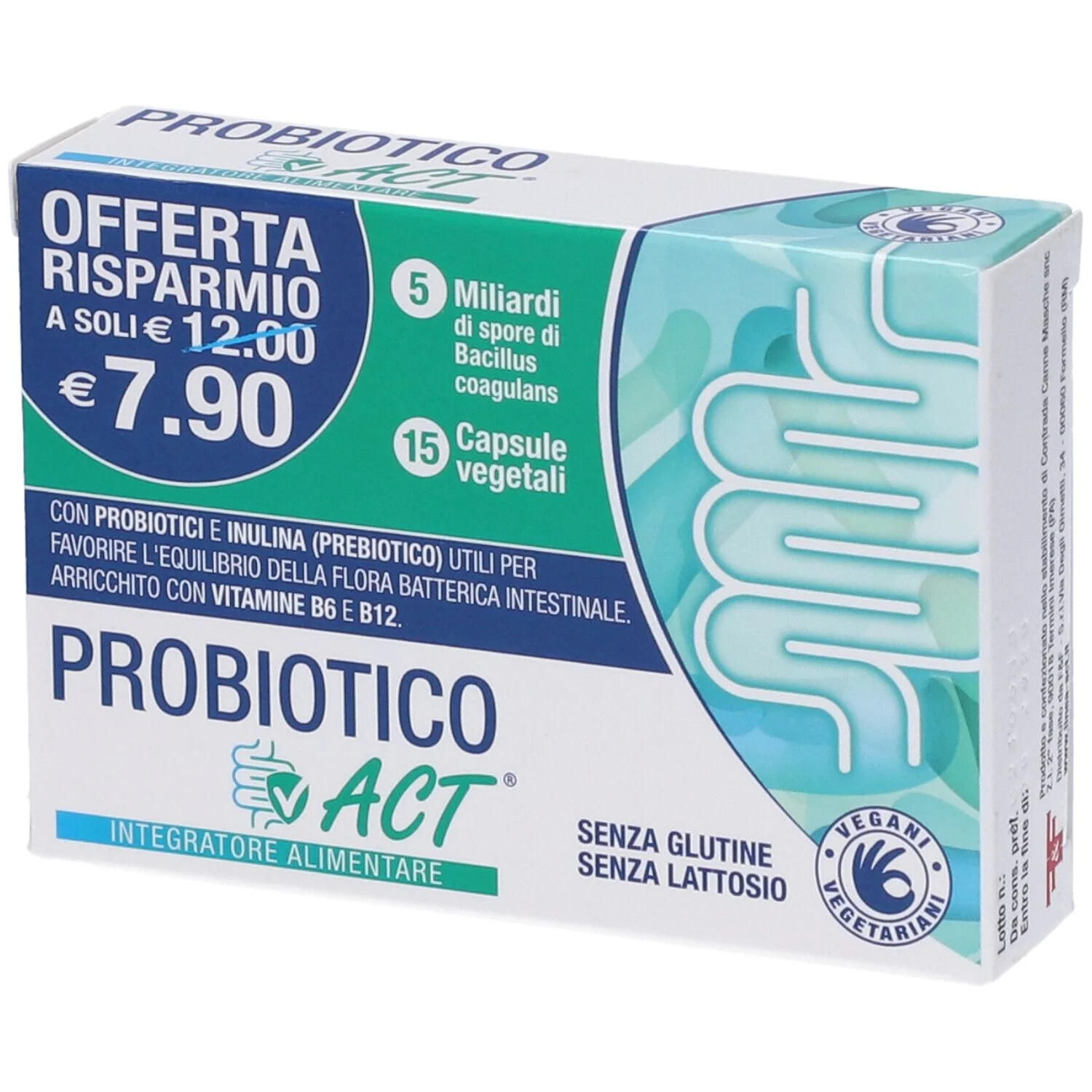 PROBIOTICO ACT 15CPS