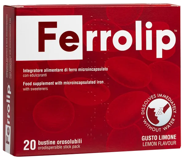 FERROLIP 20 BUSTINE OROSOLUBILI