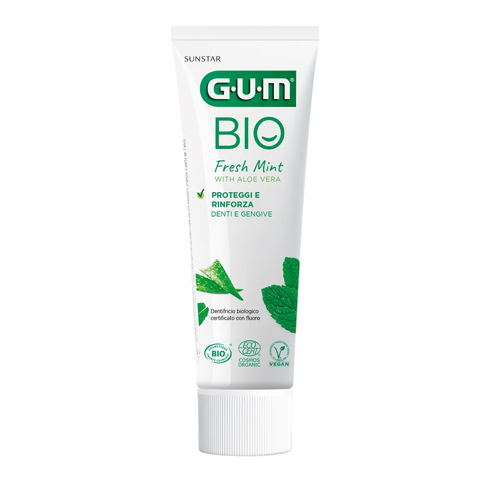 GUM BIO DENTIFRICIO FORTIFICA E RINFORZA DENTI E GENGIVE 75 ML