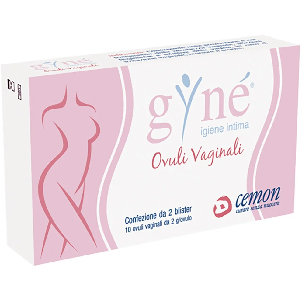 GYNÈ 10 OVULI VAGINALI PER IGIENE INTIMA 10 G