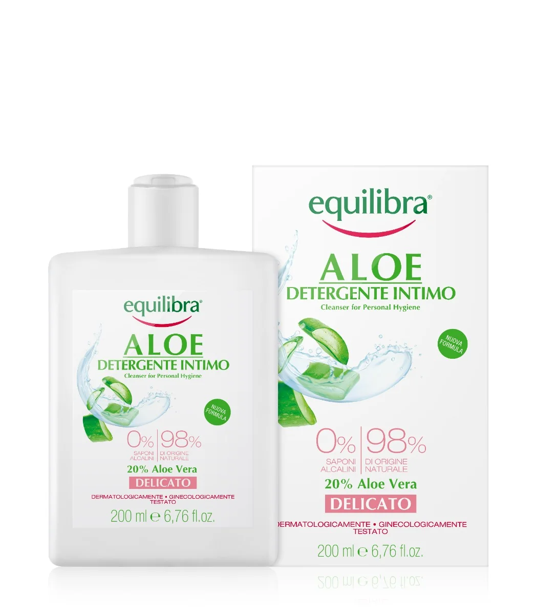 EQUILIBRA ALOE DETERGENTE INTIMO DELICATO 200 ML