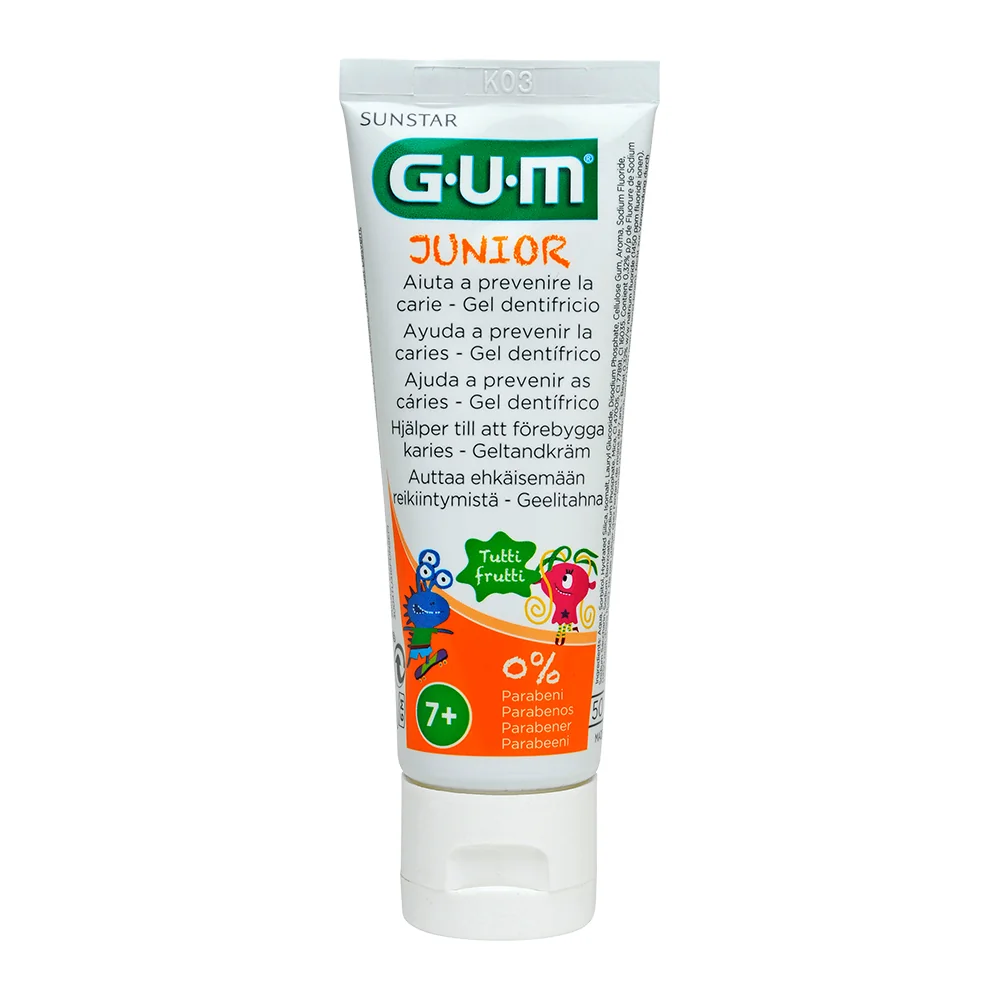 GUM J DENTIF7/12 FLUOR 1000PPM