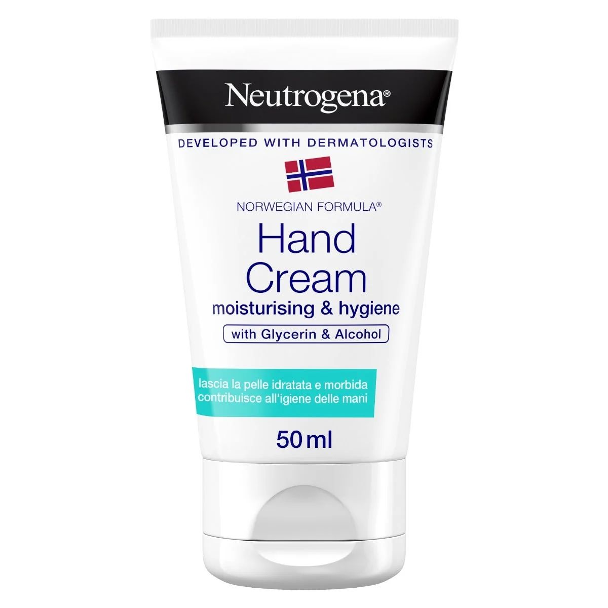 Neutrogena Crema Mani Idratazione & Igiene Arricchita con Glicerina