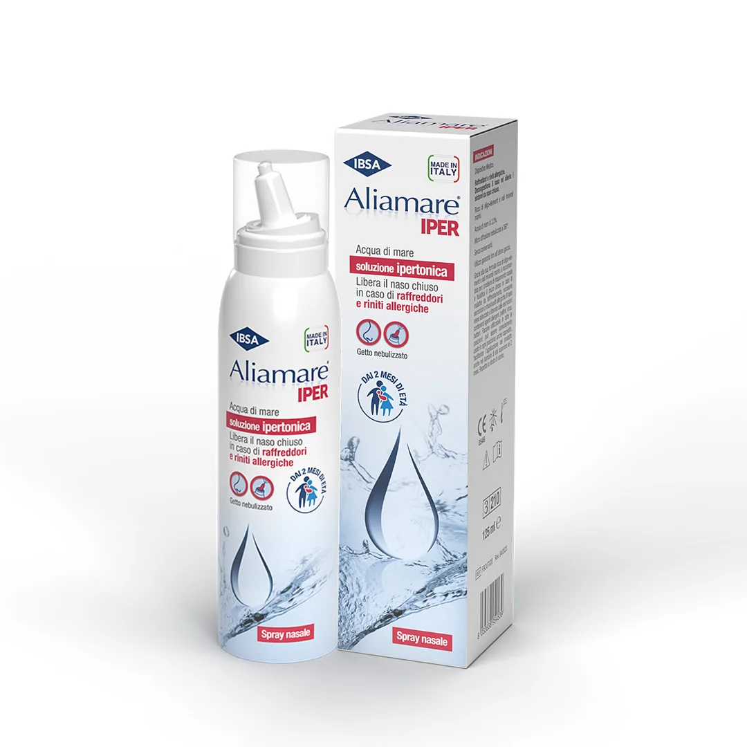 ALIAMARE IPER SPRAY ACQUA DI MARE IPERTONICA 125 ML