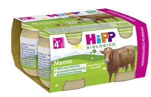 HIPP BIO OMOGENIZZATO MANZO 4X80 G