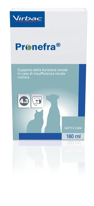 PRONEFRA INTEGRATORE RENALE PER CANI E GATTI 180 ML