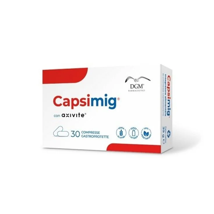 CAPSIMIG 30 COMPRESSE GASTROPROTETTE