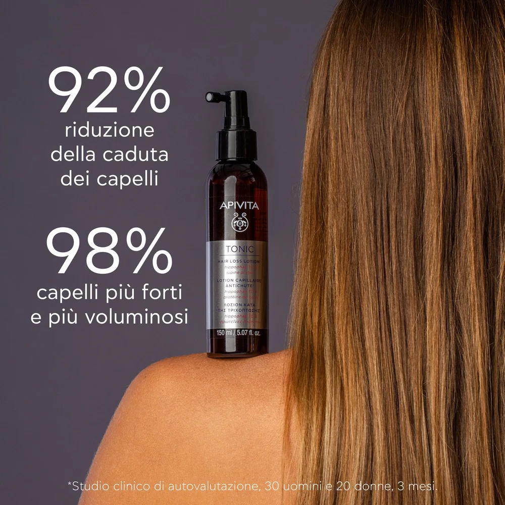 Apivita Hair Loss Lotion Hippophae Tc/Lupine Protein 150 Ml Anti Caduta