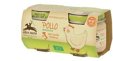 ALCE NERO OMOG POLLO 2 80G