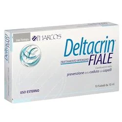 DELTACRIN FIALE TRATTAMENTO INTENSIVO PREVEZIONE ANTICADUTA CAPELLI 10 FIALE