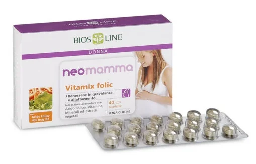 BIOS LINE NEOMAMMA VITAMIX FOLIC 40 COMPRESSE