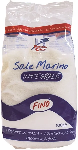 LA FINESTRA SUL CIELO SALE MARINO INTEGRALE FINO 1 KG