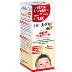 LENDINOUT ACT SPRAY AZIONE PREVENTIVA PIDOCCHI 100 ML