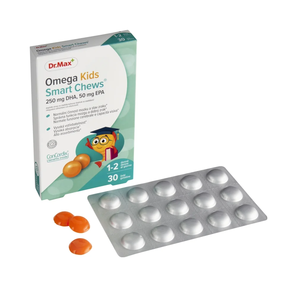 Dr. Max Omega Kids Chews 30 Gelatine 