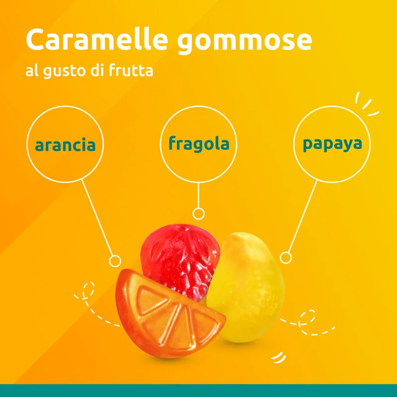 Supradyn Difese Junior Integratore 25 Caramelle Gommose Bambini