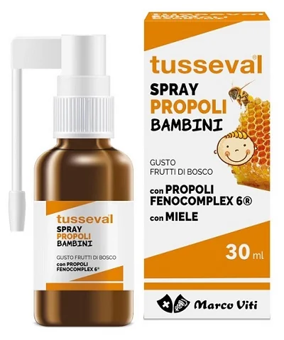 TUSSEVAL GOLA SPRAY PROPOLI BAMBINI 30 ML