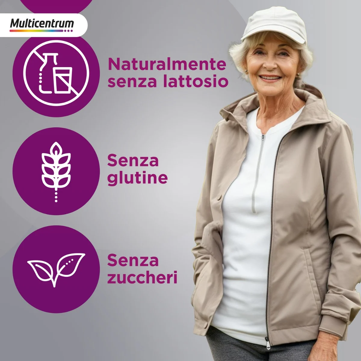 Multicentrum Donna 50 + 30 Compresse Integratore Multivitaminico Donna