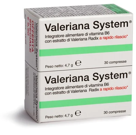 VALERIANA SYSTEM 30CPR+30CPR