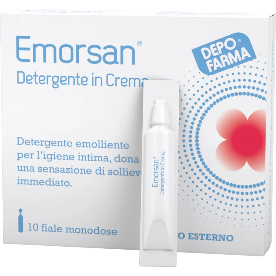 EMORSAN DETERGENTE CREMA 10 FIALE DA 3,5ML