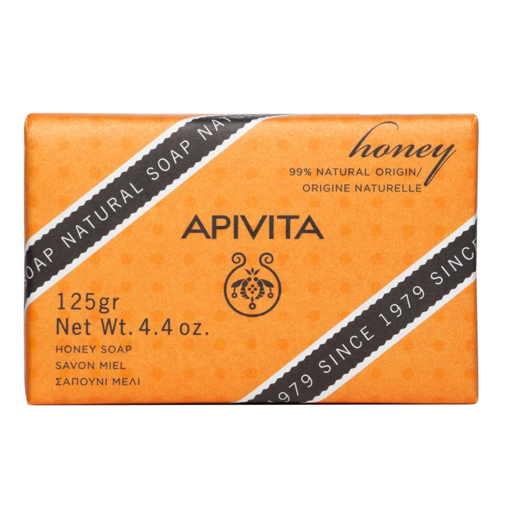 APIVITA NATURAL SOAP HONEY 125 G