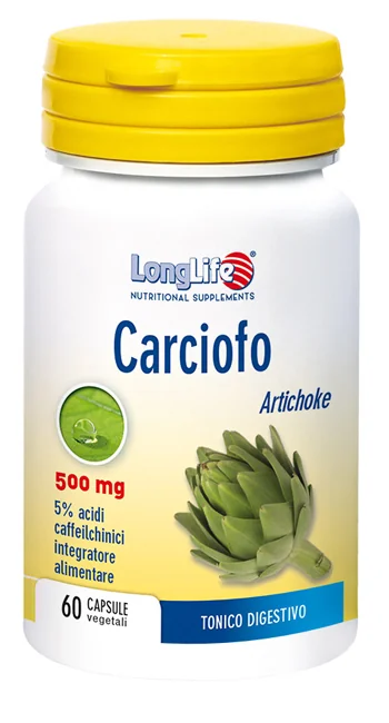 LONGLIFE CARCIOFO INTEGRATORE DIGESTIVO 60 CAPSULE