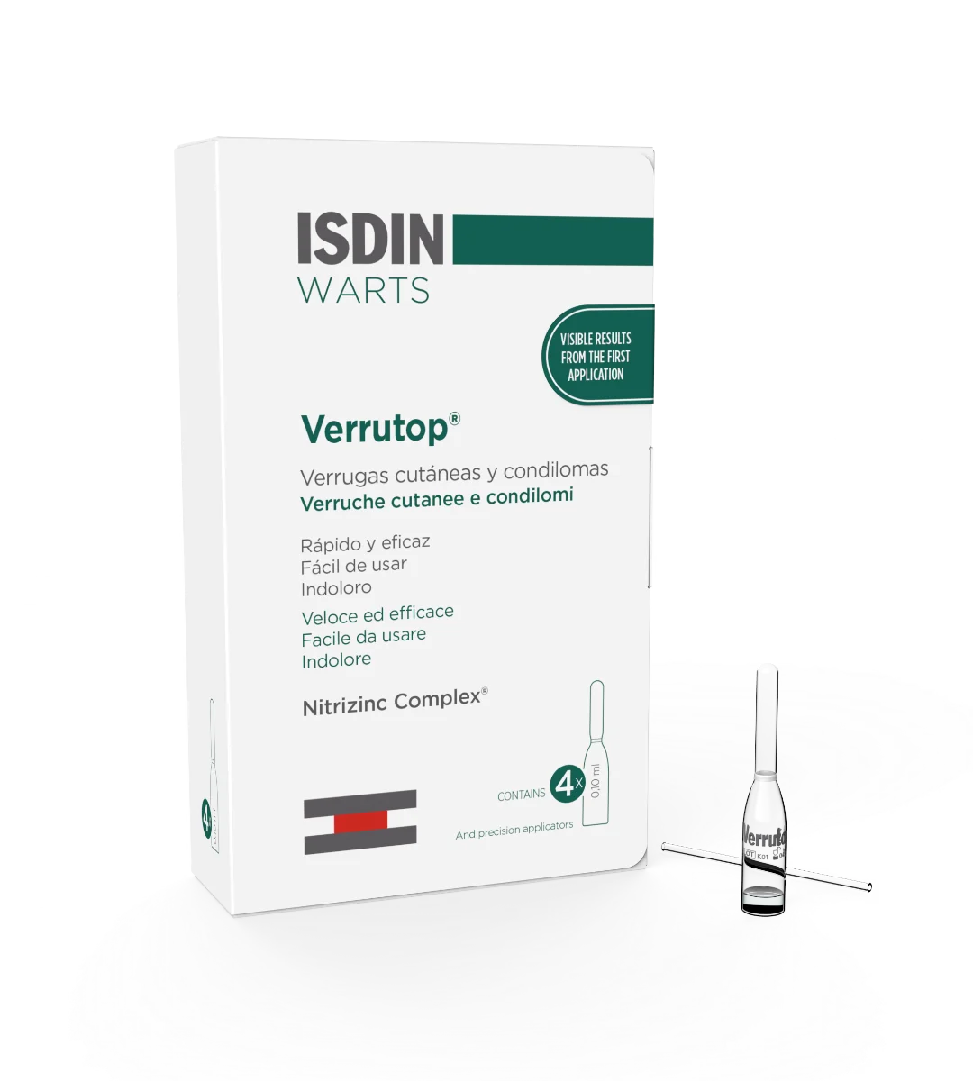 ISDIN VERRUTOP 4 FIALE