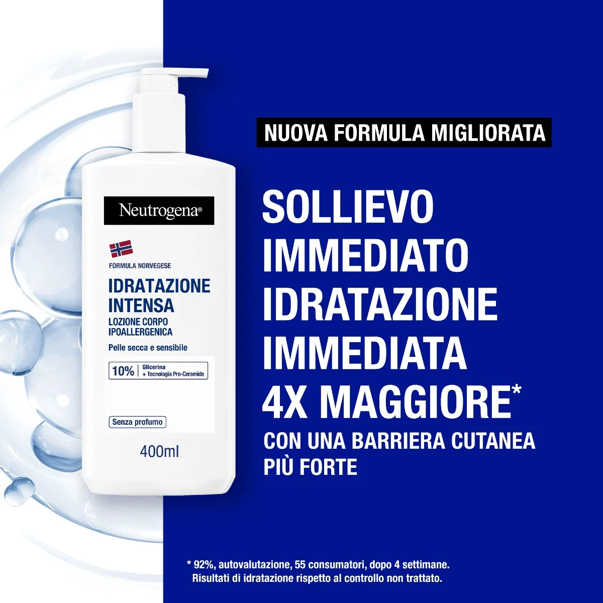 Neutrogena Corpo Fluida Non Profumata 400 Ml 