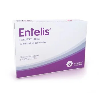 ENTELIS INTEGRATORE FERMENTI LATTICI 15 CAPSULE