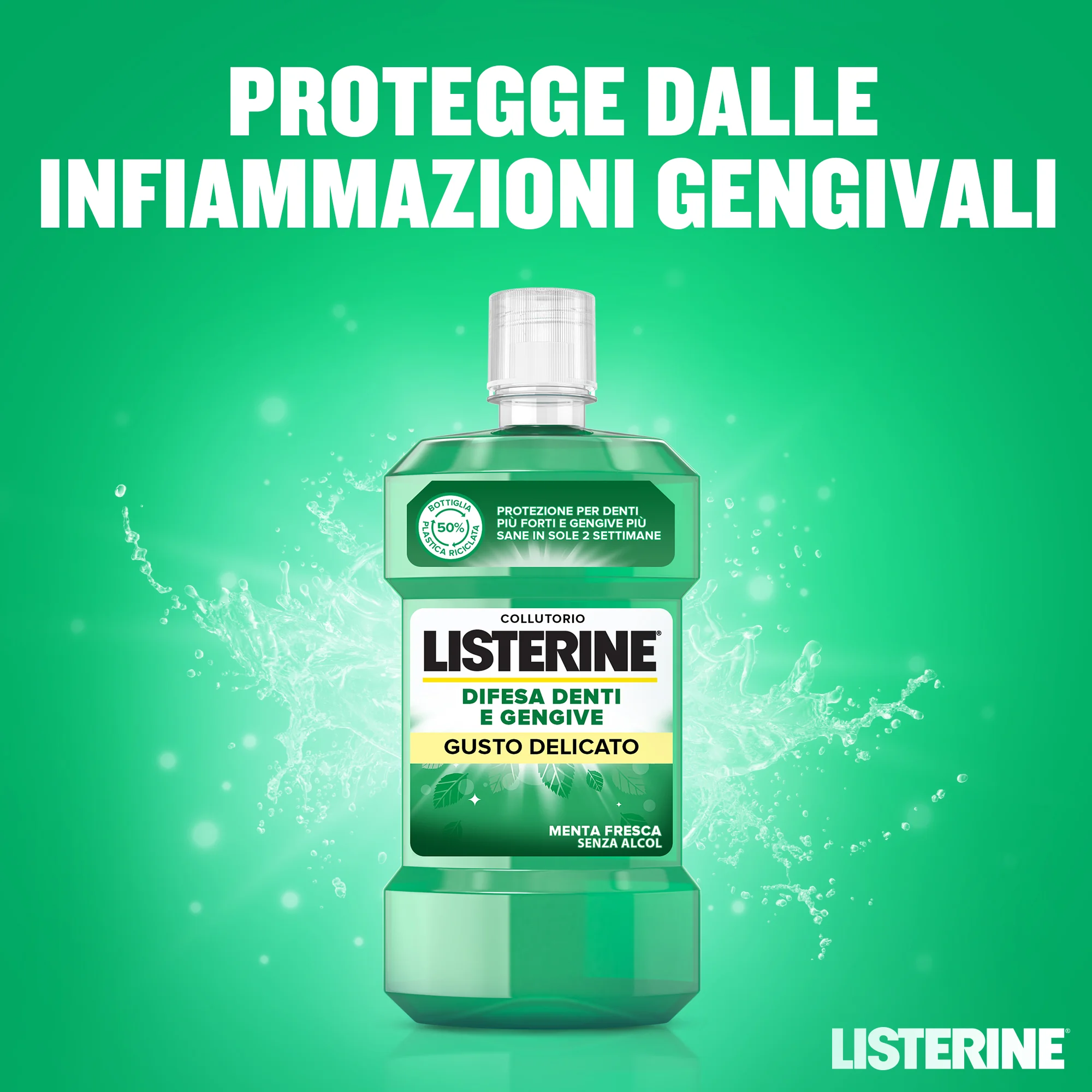 Listerine Difesa Cll D/G Pro2 500Ml 