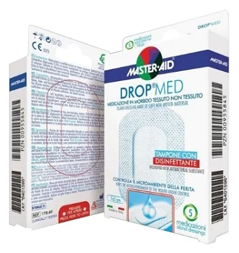 MASTER AID DROP MED 3 PEZZI 10,5 X 30 CM