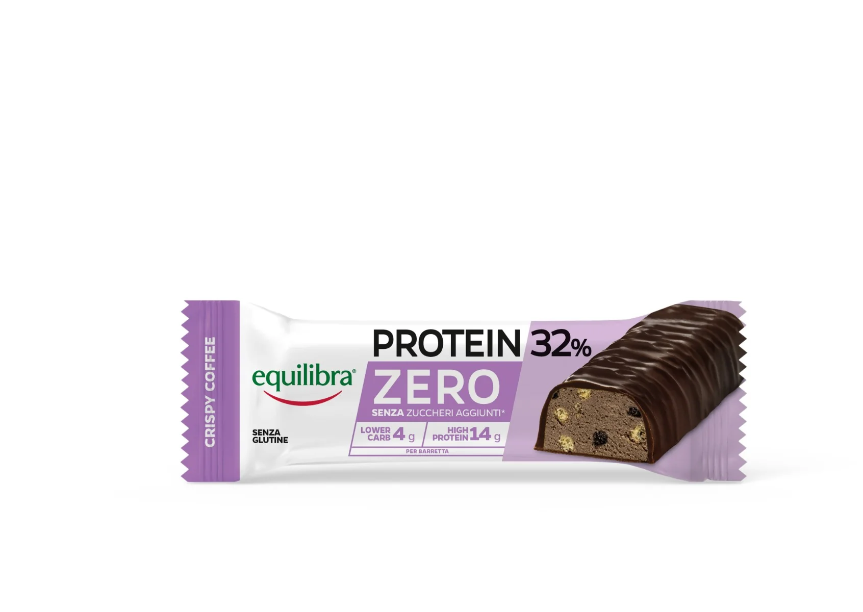 EQUILIBRA PROTEIN 32% ZERO CRISPY COFFEE 45 G