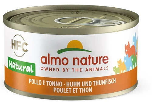 ALMO NATURE CAT TONNO POLLO70G