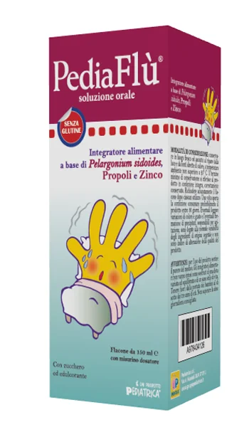 PEDIATRICA PEDIAFLÙ INTEGRATORE DI PROPOLI E ZINCO PER BAMBINI 150 ML