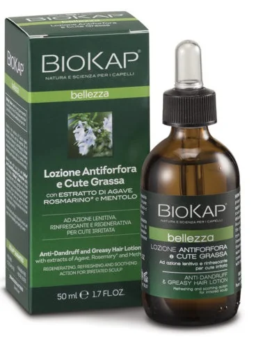 BIOKAP LOZIONE ANTIFORFORA E CUTE GRASSA 50 ML