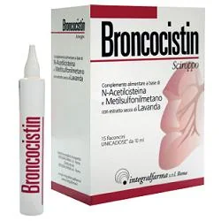 BRONCOCISTIN SCIROPPO INTEGRATORE BENESSERE VIE RESPIRATORIE 15 FLACONINI