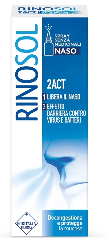 RINOSOL 2ACT SPRAY NASALE 15ML