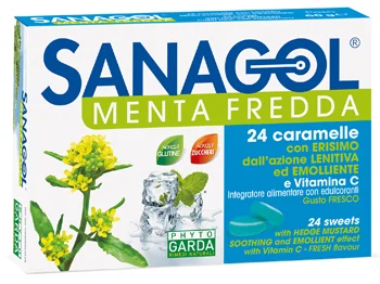 PHYTO GARDA SANAGOL MENTA FREDDA 24 CARAMELLE