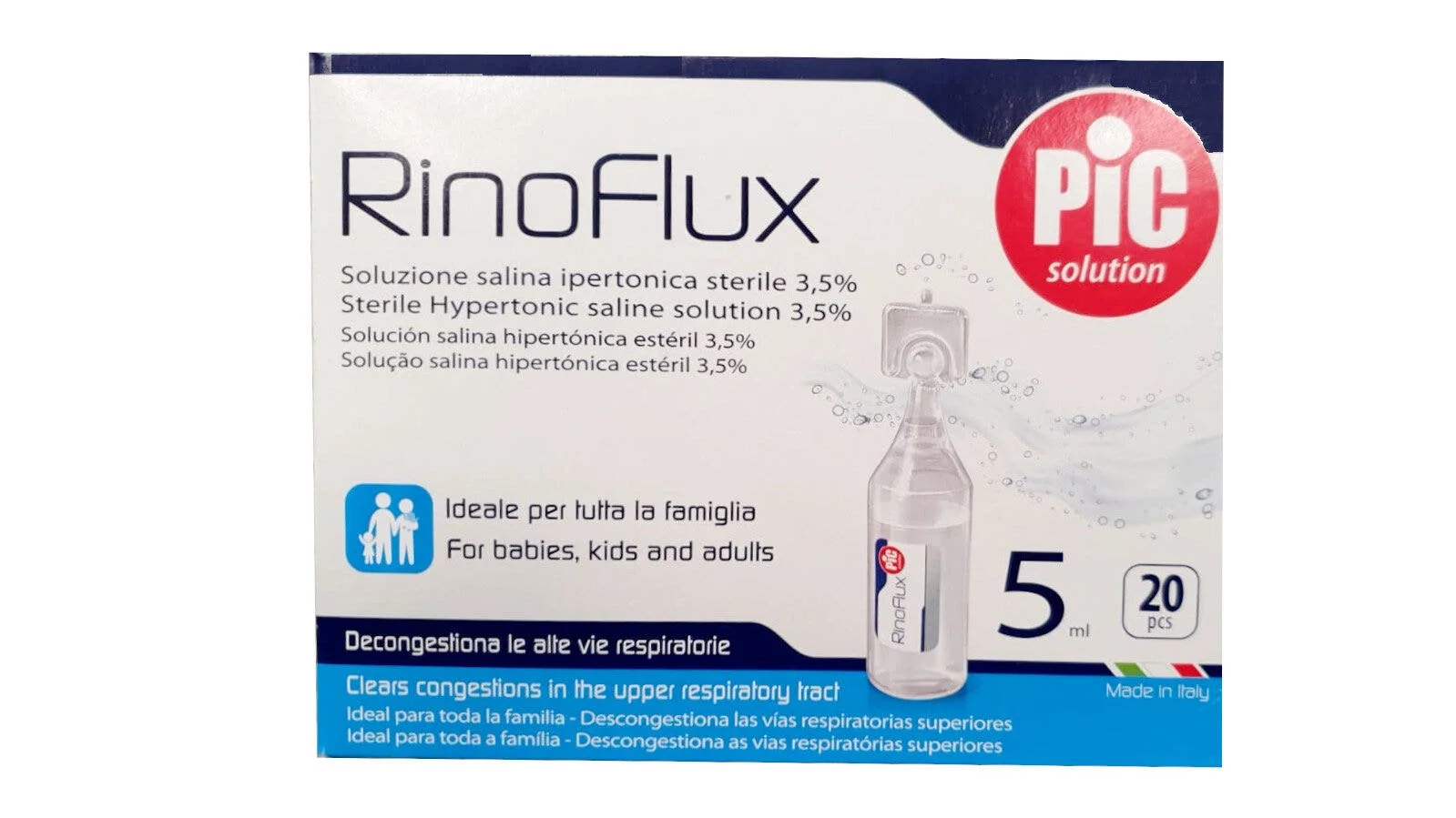 RINOFLUX SOL IPERTON 20F 5ML