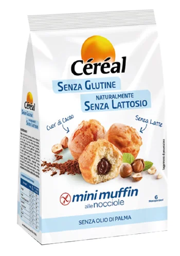 CEREAL MINI MUFFIN NOCCIOLE6PZ