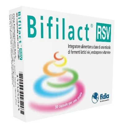 BIFILACT RSV INTEGRATORE FERMENTI LATTICI VIVI 30 CAPSULE