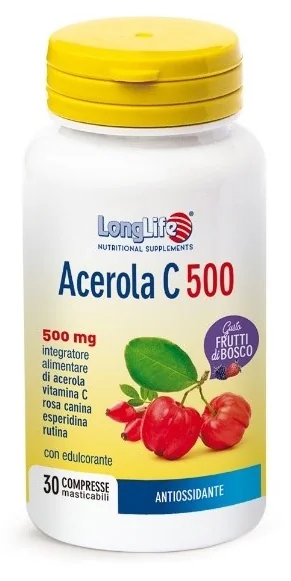 LONGLIFE ACEROLA C500 FRUT BOS