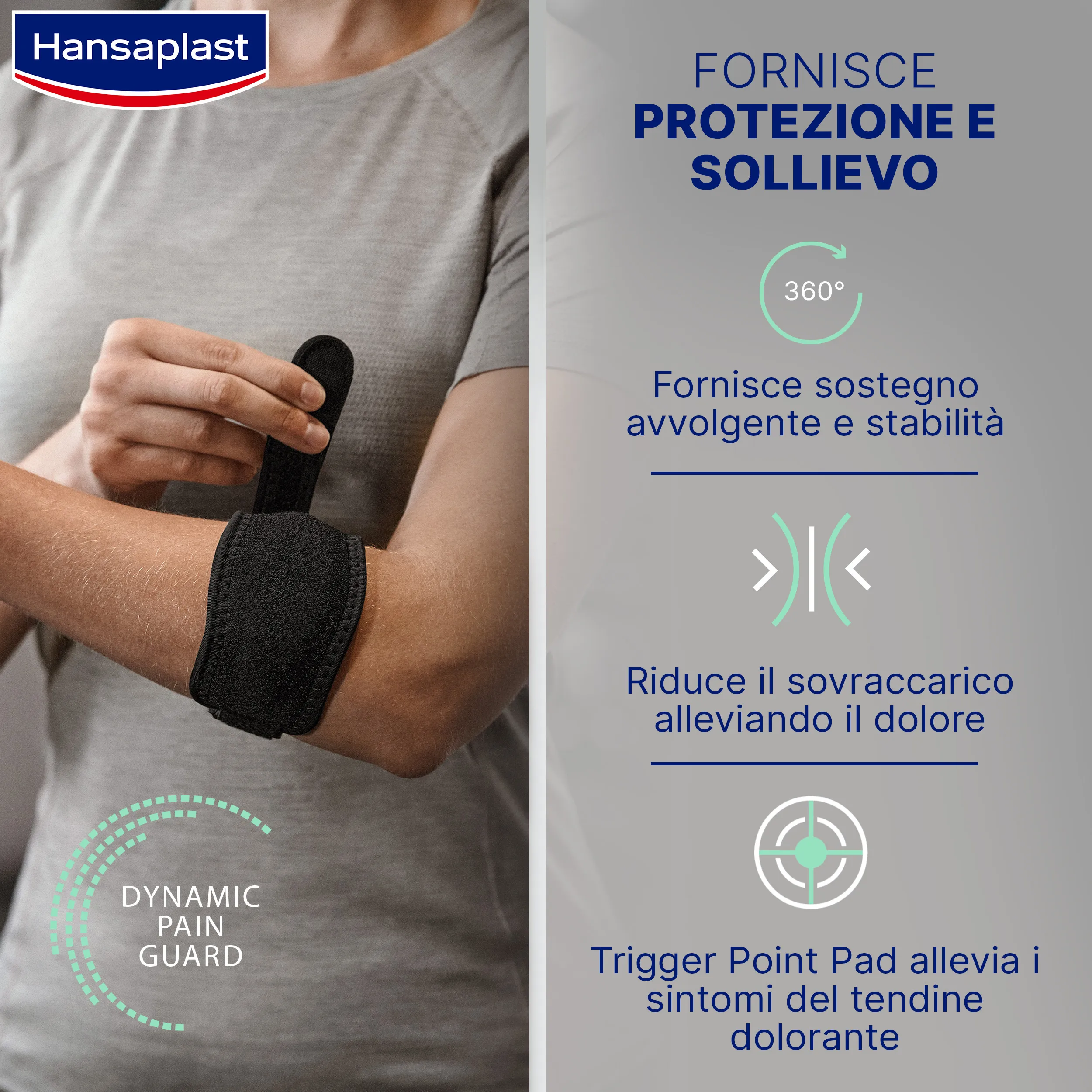 Hp Protective Sup Gomit Tennis Supporto per Avambraccio