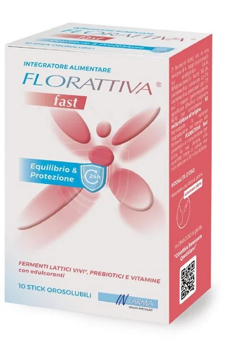 FLORATTIVA FAST STICK OROSOL 10 1.45G