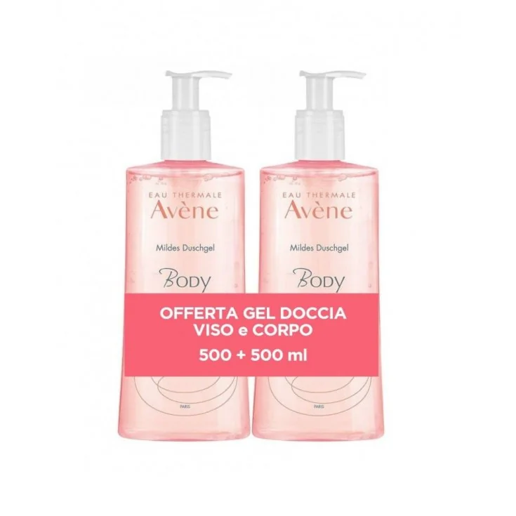 AVENE DUO BODY GEL DOCCIA 2X500 ML