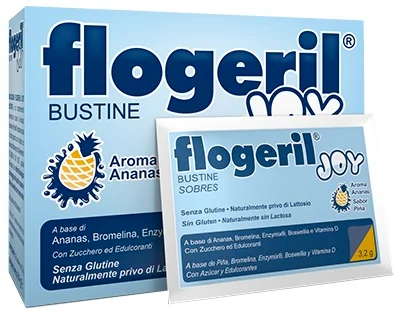 FLOGERIL JOY INTEGRATORE ANTINFIAMMATORIO GUSTO ANANAS 20 BUSTINE